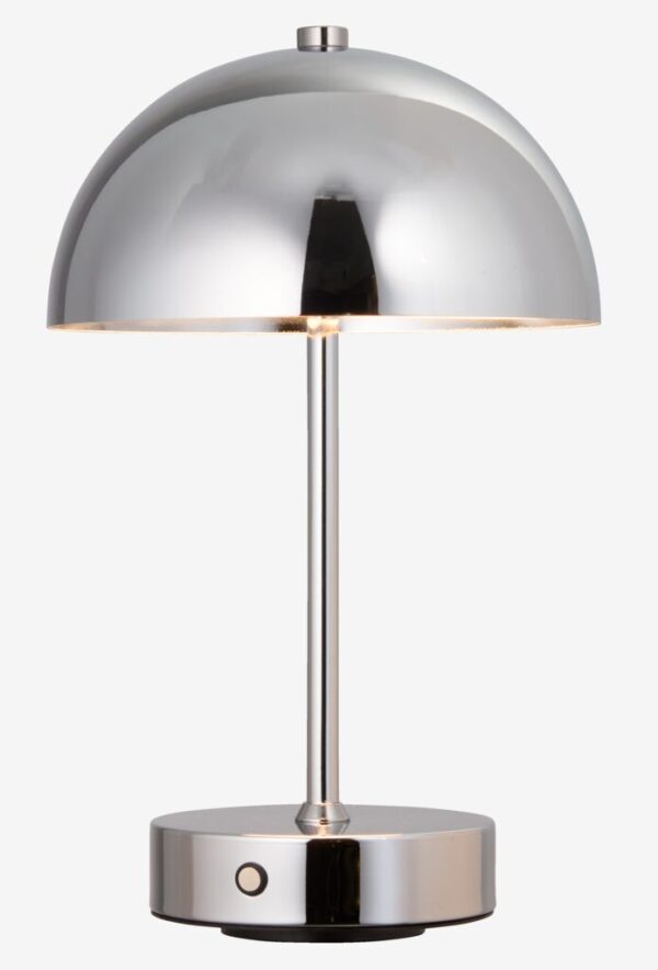 Battery lamp KENT D.16xH25cm chrome - Image 4