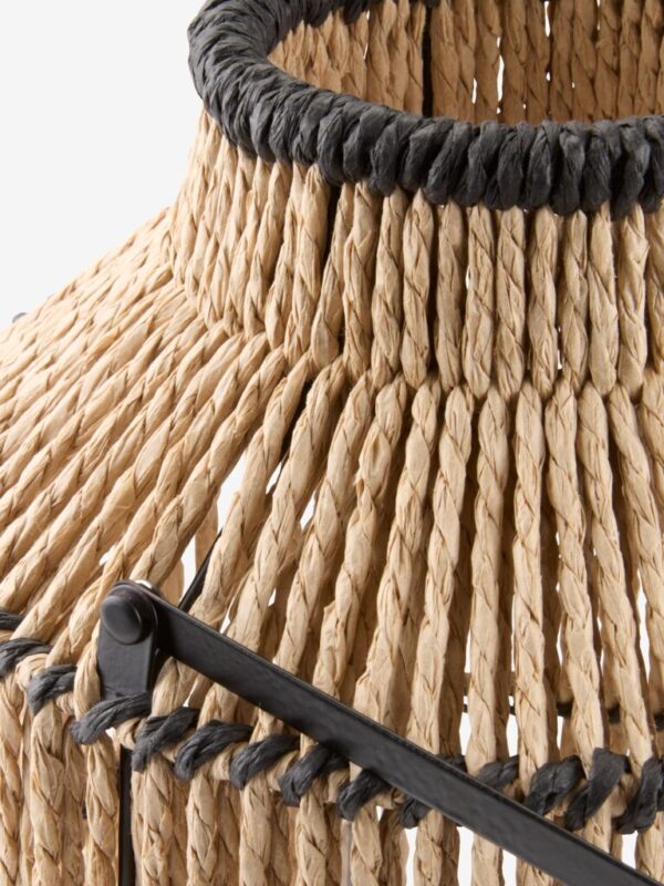 Lantern MAALTHE D.27xH35cm natural/black - Image 5