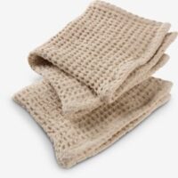 Dishcloth EVIN W28xL28cm 2pcs/pk beige