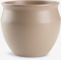 Plant pot HARALDUR D.20xH17cm warm grey