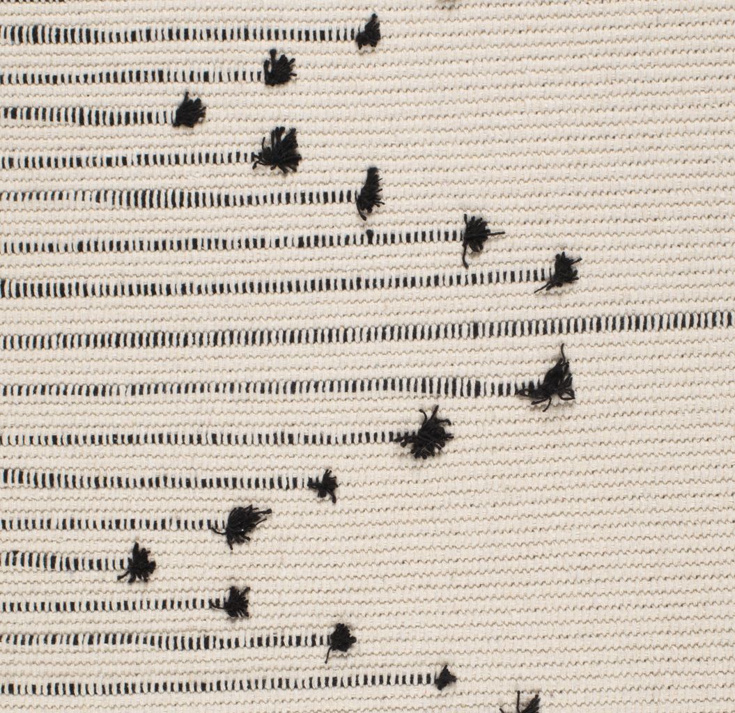 Rug VILLIN 70x140 off-white/black - JYSK