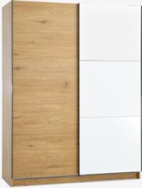 Warm oak+Mirror glass