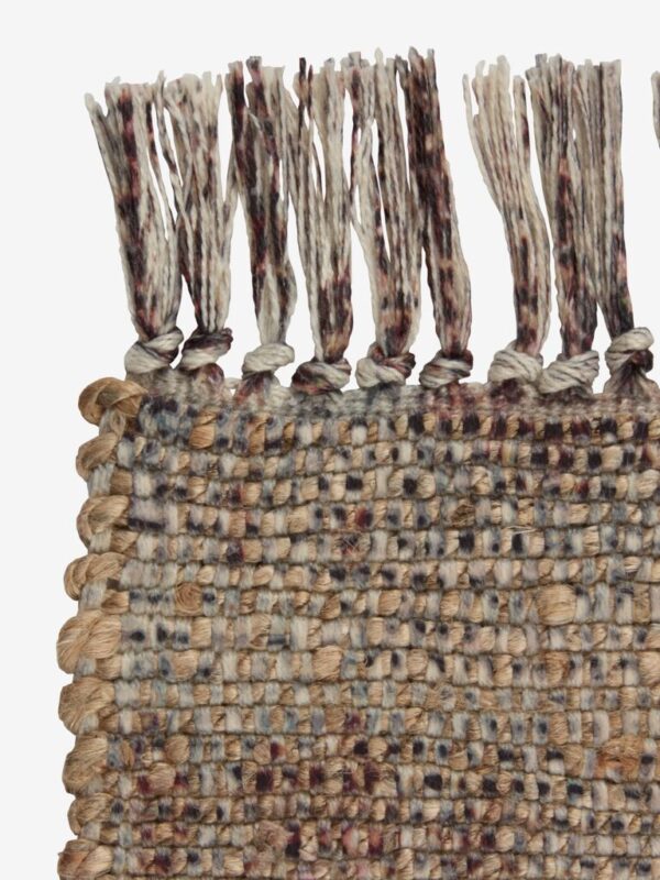 Rug ENGSYRE 70x140 natural/eggplant - JYSK
