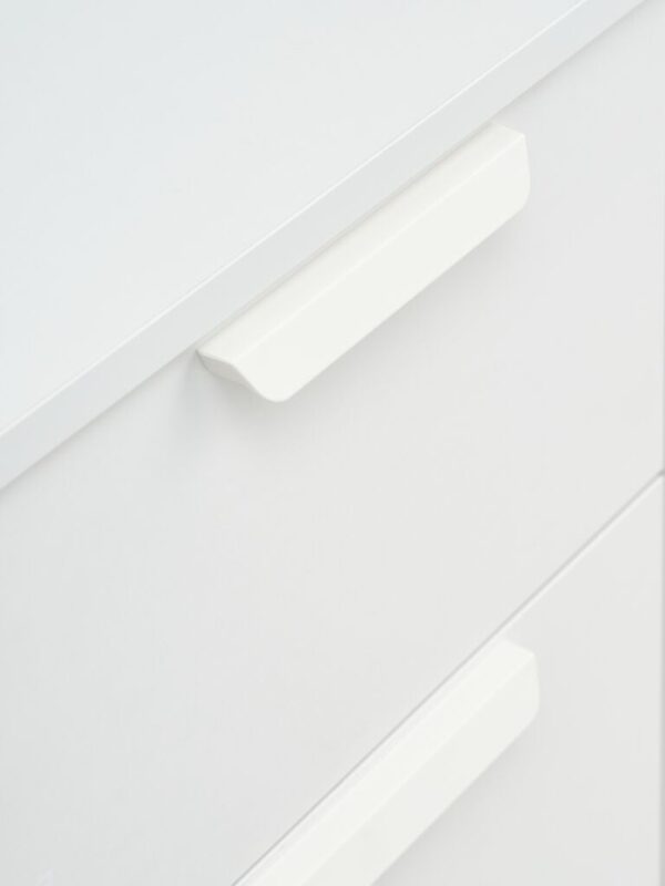4 drawer 1 door chest JENSLEV white - JYSK