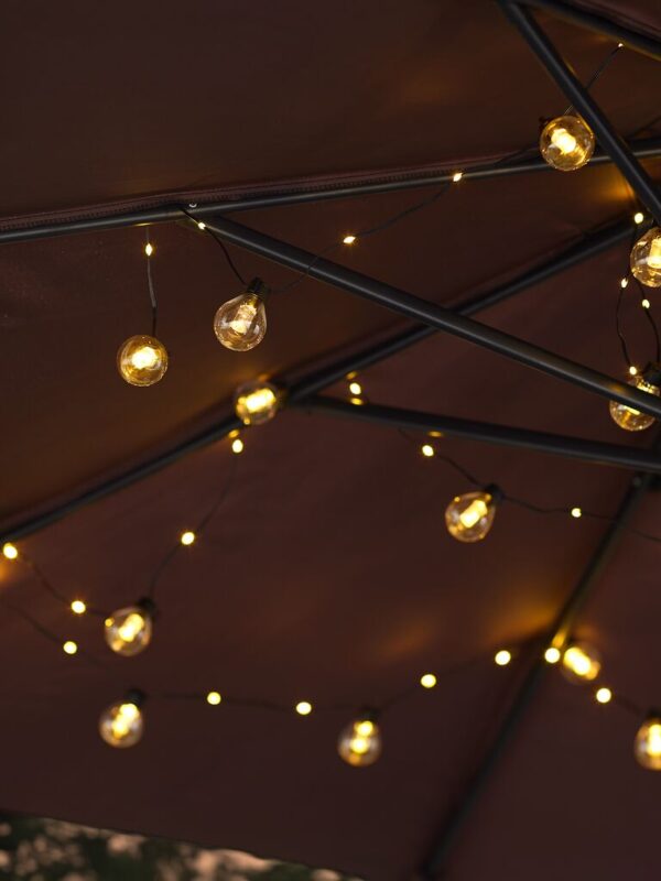LED string lights BOKFINK w/20 LED white - JYSK