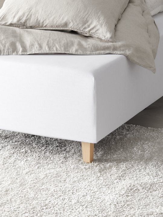 white fitted sheet clean malta jysk